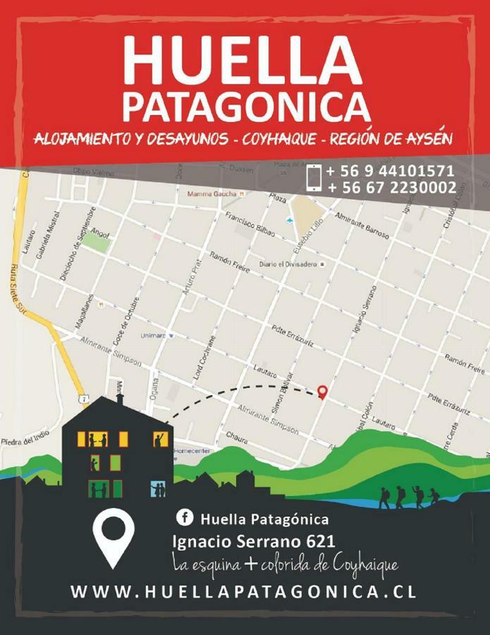 Hostal Esquina Patagonica Койайке Экстерьер фото